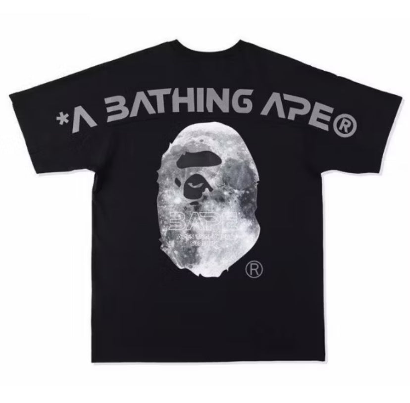 PLAYERA BAPE Ape Head Moon Tee