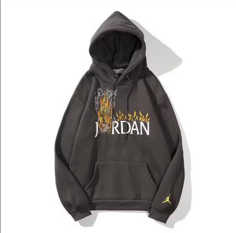 Sudadera con capucha Travis Scott MJ
Fleece Negro