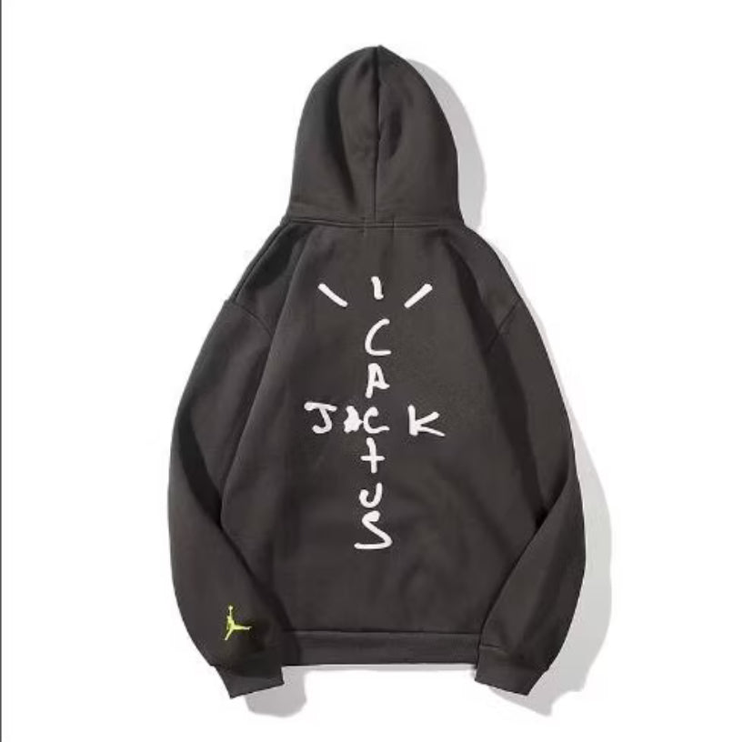 Sudadera con capucha Travis Scott MJ
Fleece Negro